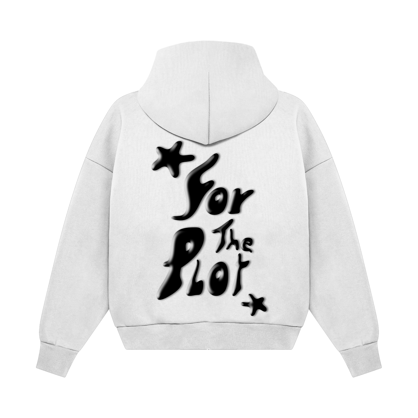 For The Plot Hoodie - White