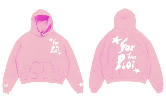 For The Plot Hoodie - Pink